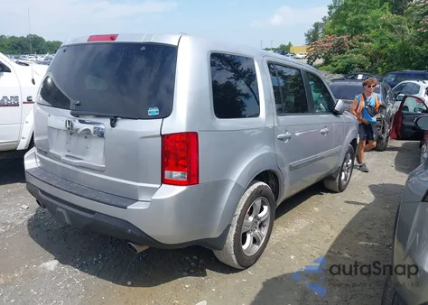 2012 Honda Pilot Ex-L from USA, damaged, VIN 5FNYF3H54CB019160